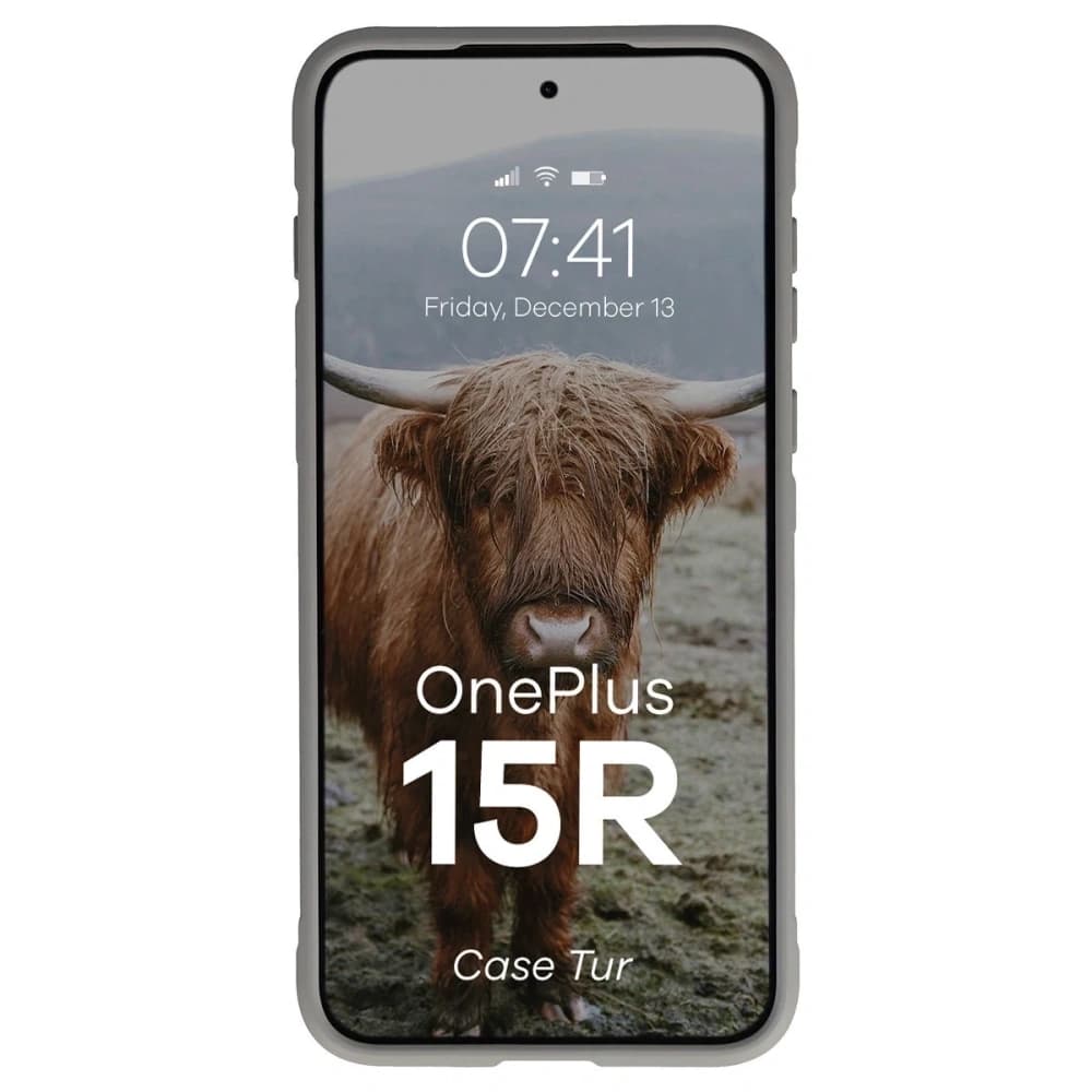 Bizon Case Tur OnePlus 15R világosszürke
 - 5
