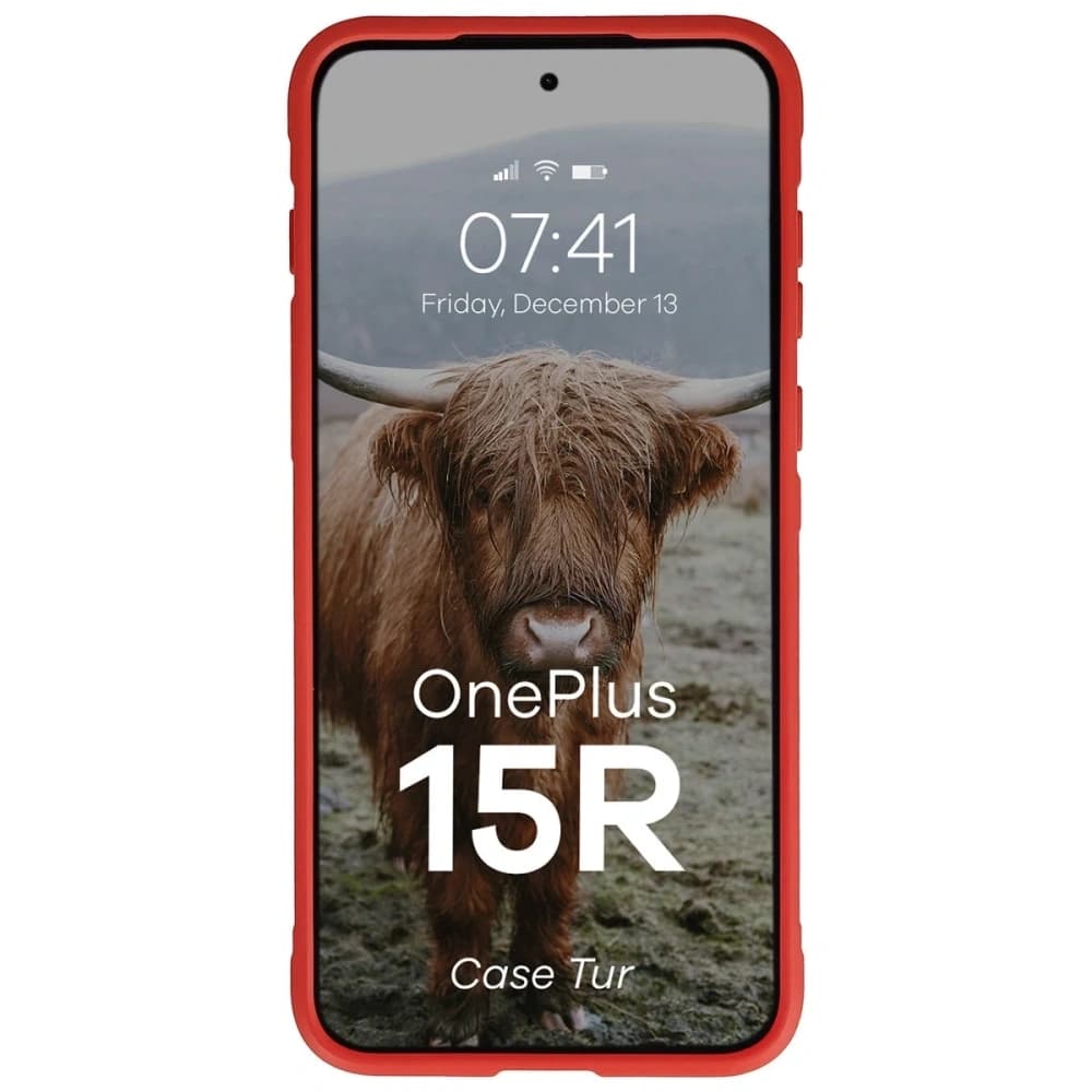 Bizon Case Tur OnePlus 15R piros
 - 5