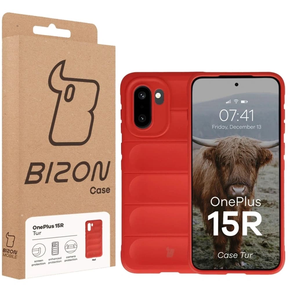Bizon Case Tur OnePlus 15R piros
 - 8