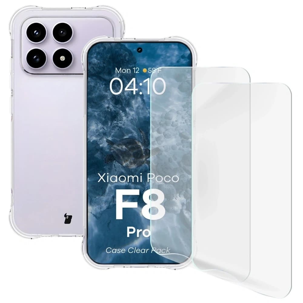 Bizon Case Clear Pack Xiaomi POCO F8 Pro - 1