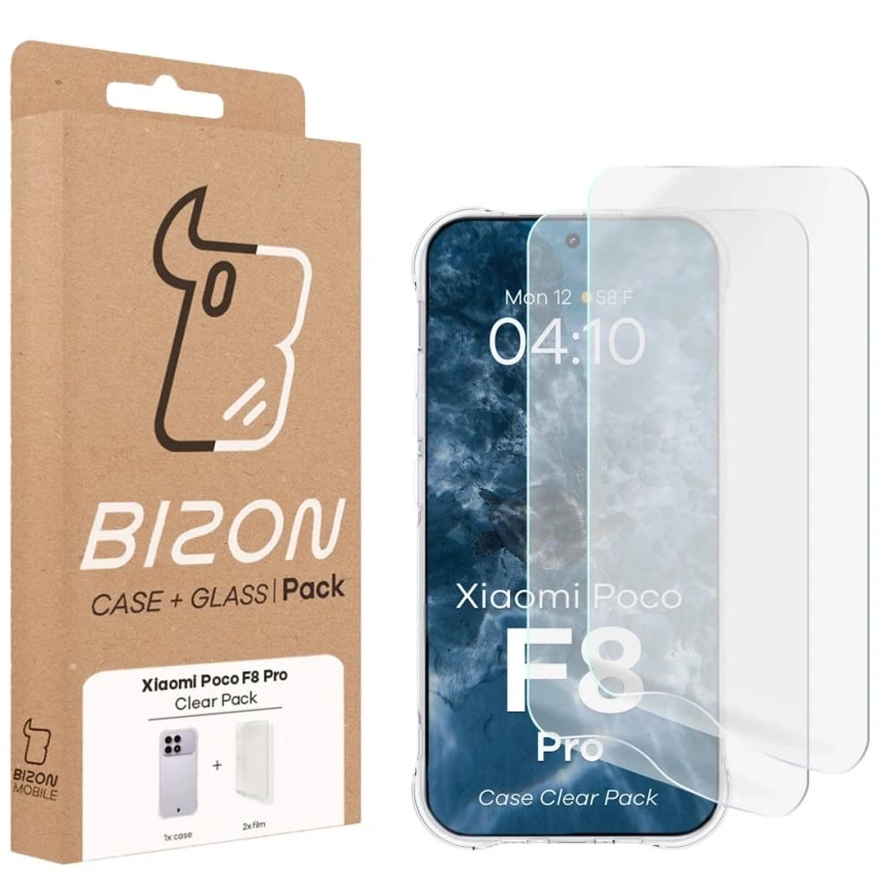 Bizon Case Clear Pack Xiaomi POCO F8 Pro - 9