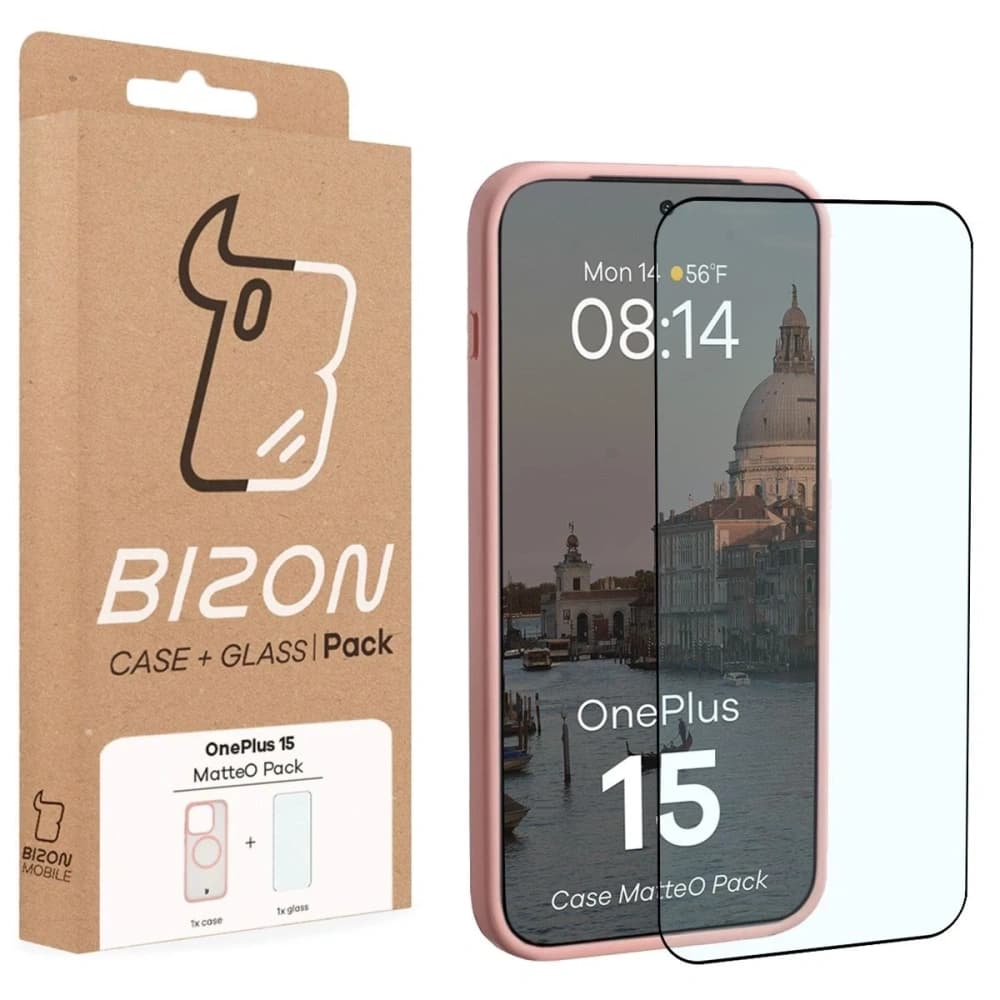 Bizon MatteO Magnetic Pack OnePlus 15 kouřově světle růžový
 - 9
