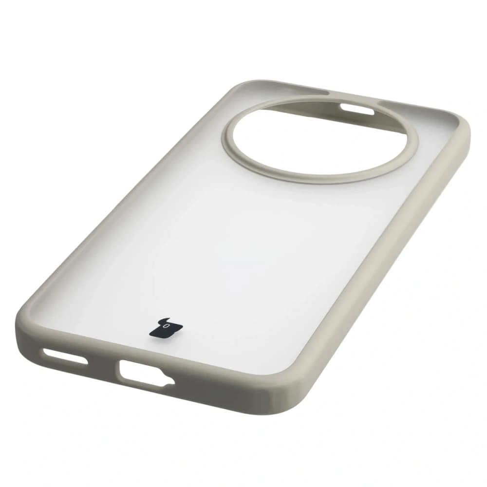 Bizon Case Angelo Honor Magic8 Lite halbtransparent mit einem beigen Rahmen
 - 5