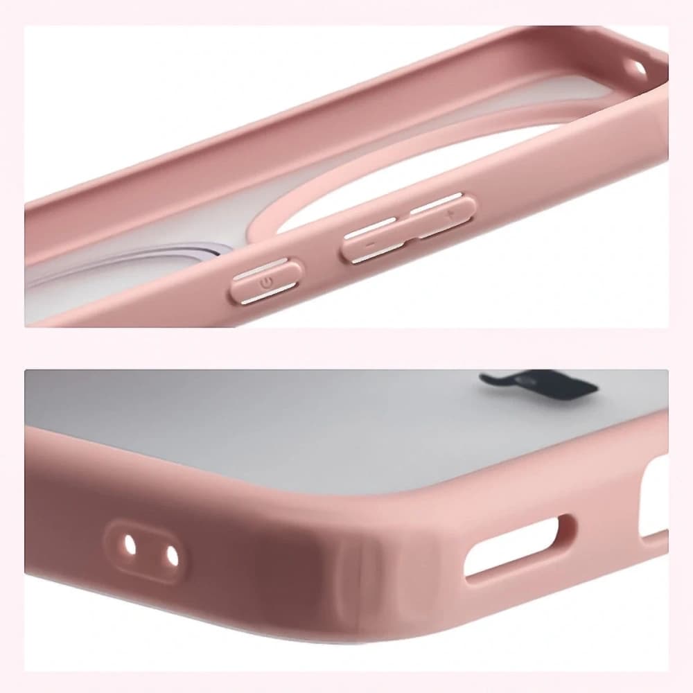 Bizon Case MatteO Magnetic Honor Magic8 Lite smoky light pink - 5