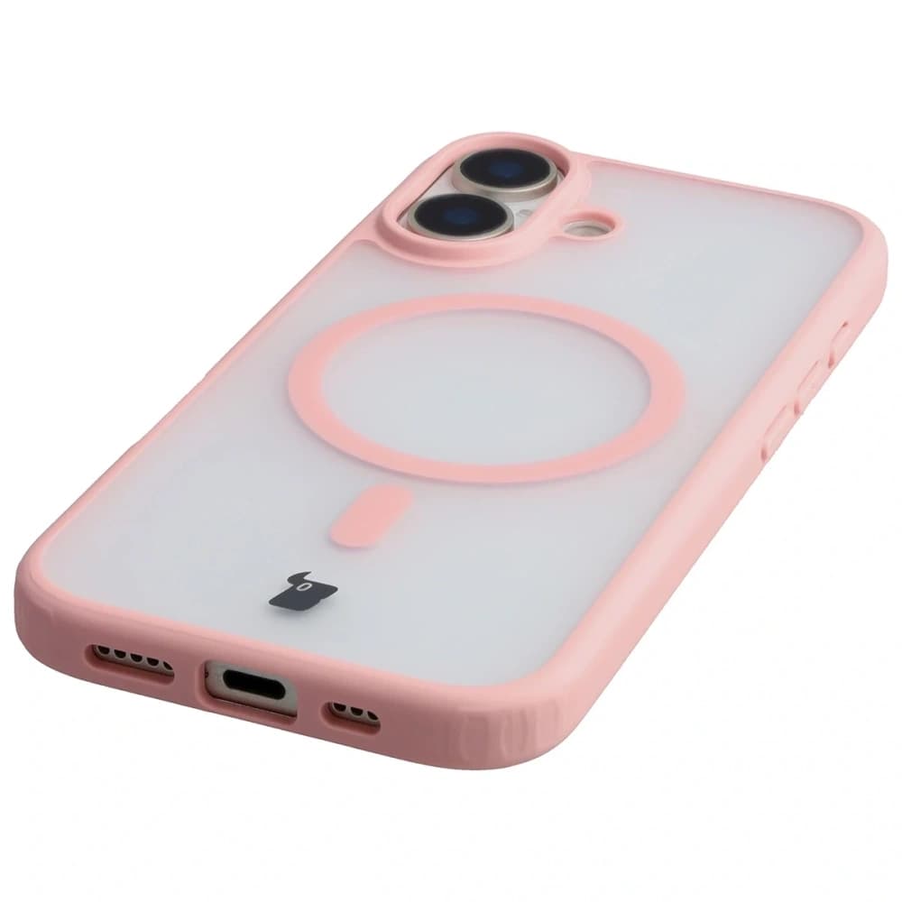 Bizon MatteO Magnetic Pack Apple iPhone 17 smoky light pink - 7