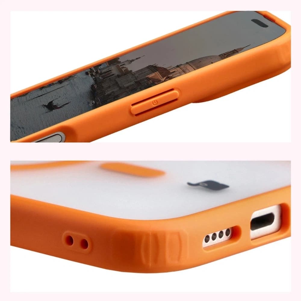 Bizon MatteO Magnetic Pack Apple iPhone 17 smoky orange - 6