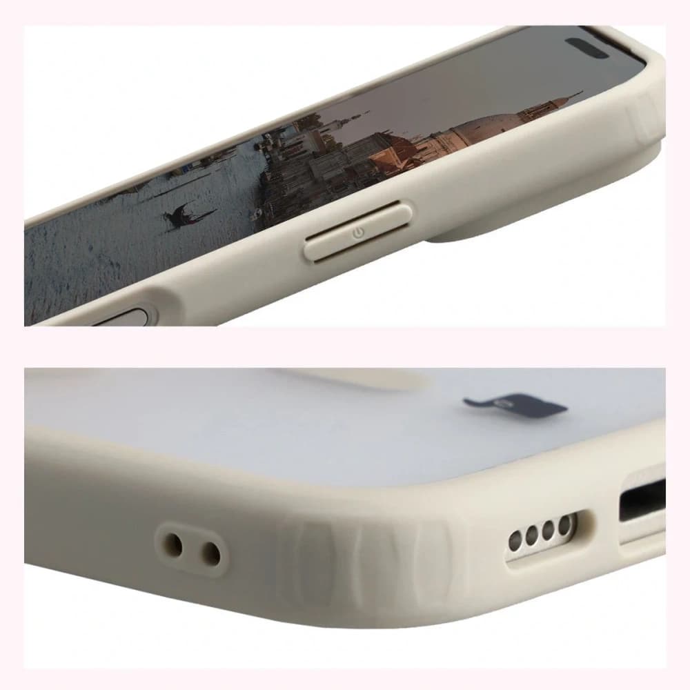 Bizon MatteO Magnetic Pack Apple iPhone 17 Pro smoky beige - 6