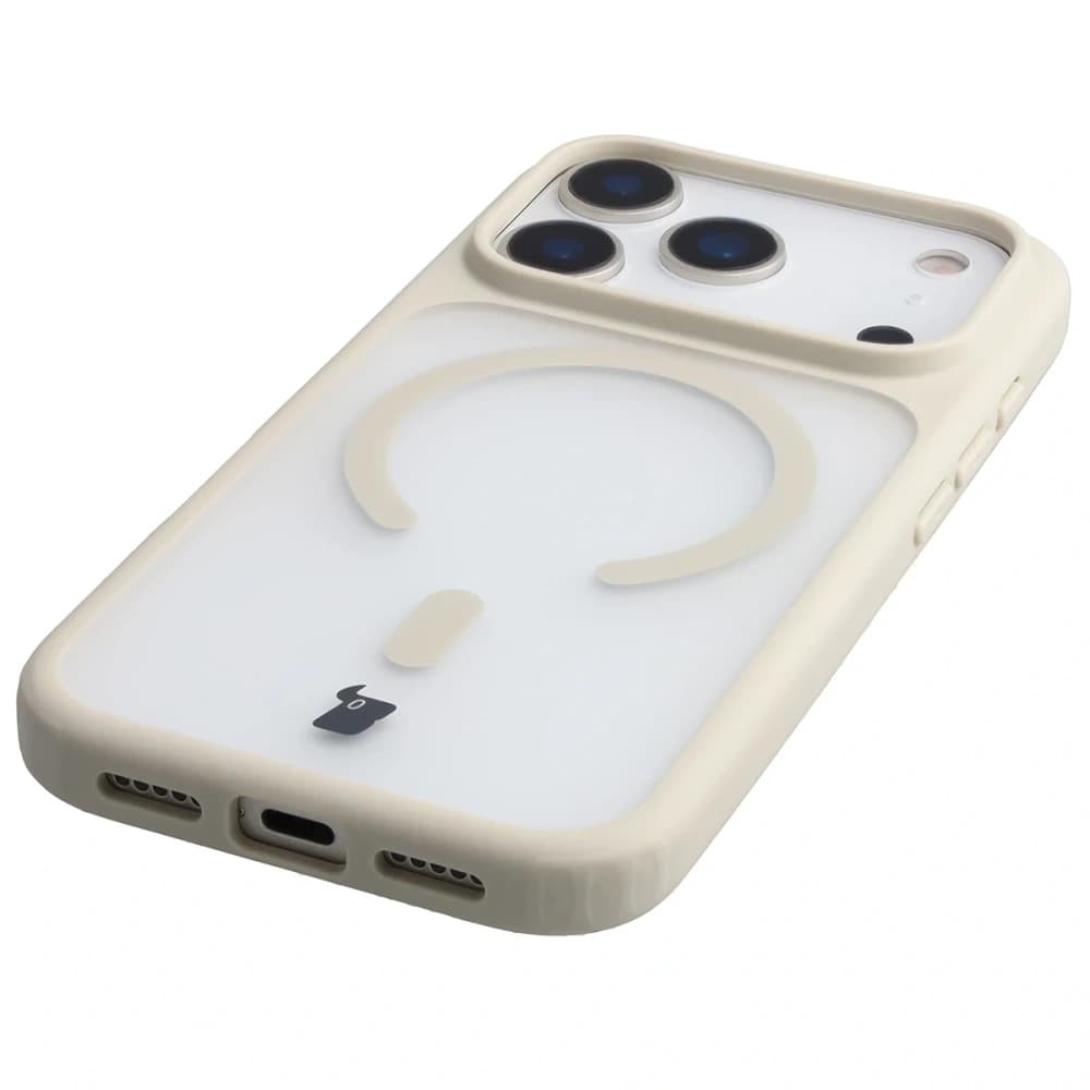 Bizon MatteO Magnetic Pack Apple iPhone 17 Pro smoky beige - 7