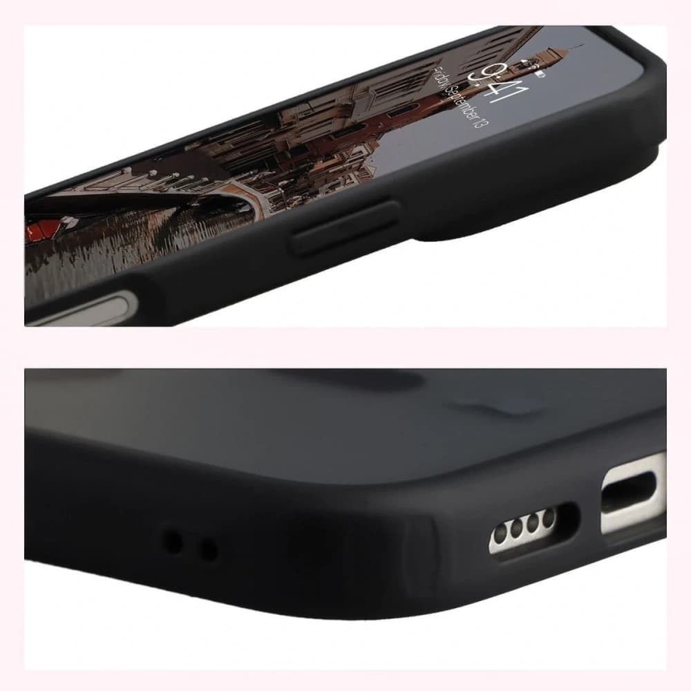 Bizon MatteO Magnetic Pack Apple iPhone 17 Pro fumuriu negru
 - 6