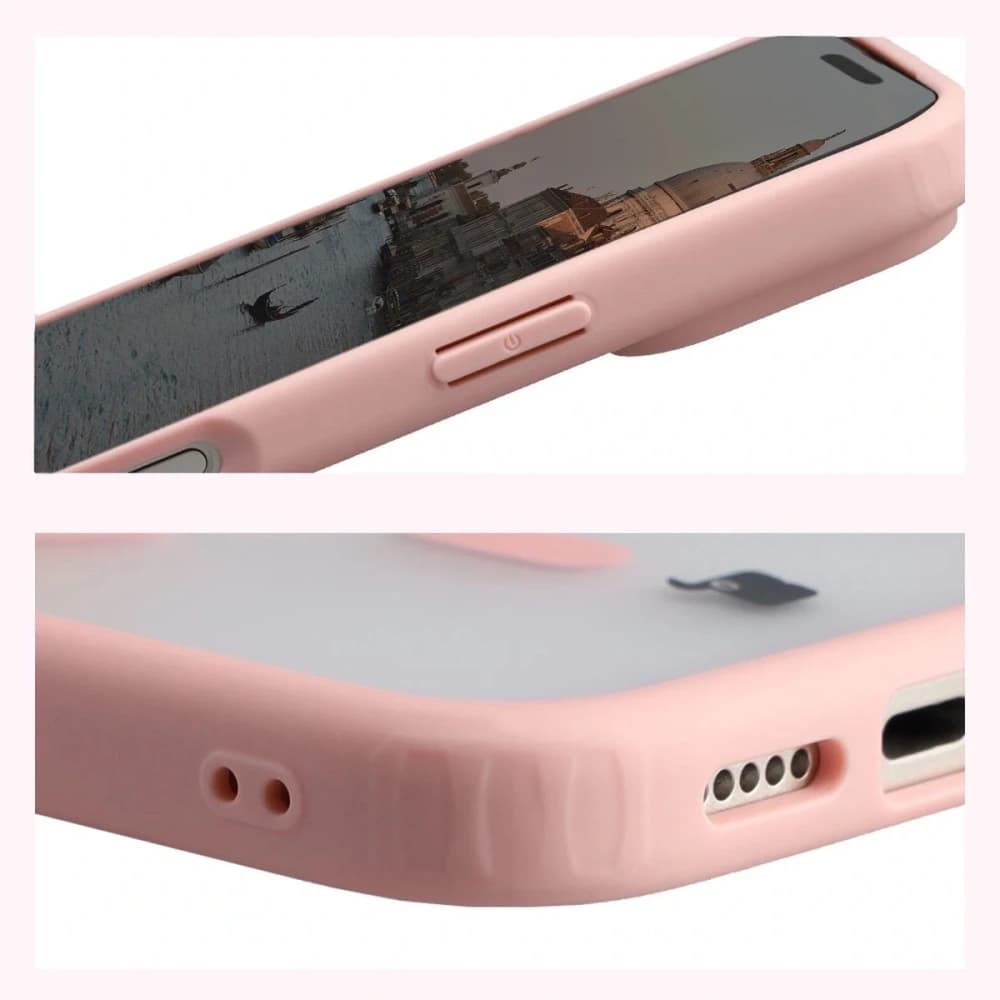 Bizon MatteO Magnetic Pack Apple iPhone 17 Pro kouřový světle růžový
 - 6