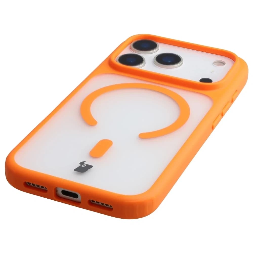 Bizon MatteO Magnetic Pack Apple iPhone 17 Pro smoky orange - 7