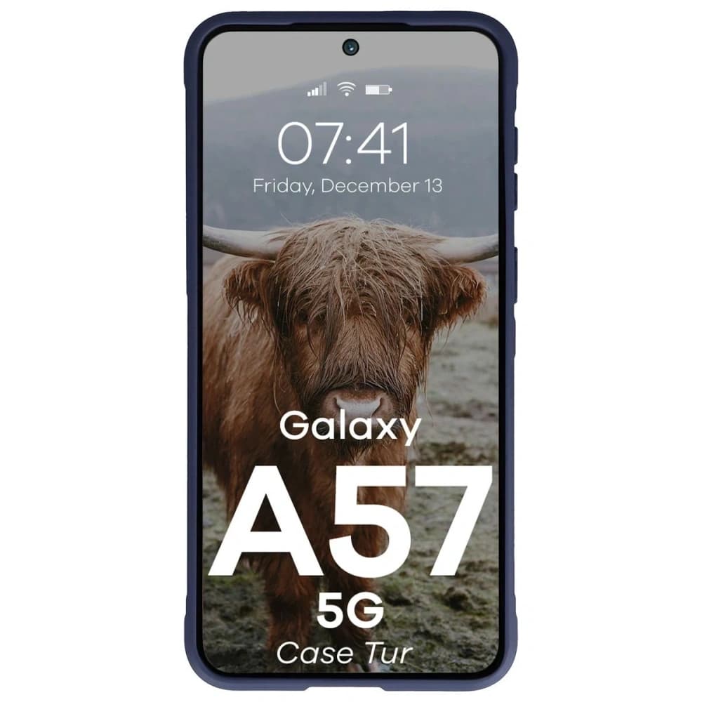Bizon Case Tur Samsung Galaxy A57 5G námořnický modrý
 - 5