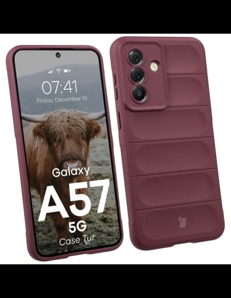 Bizon Case Tur Samsung Galaxy A57 5G burgunder

