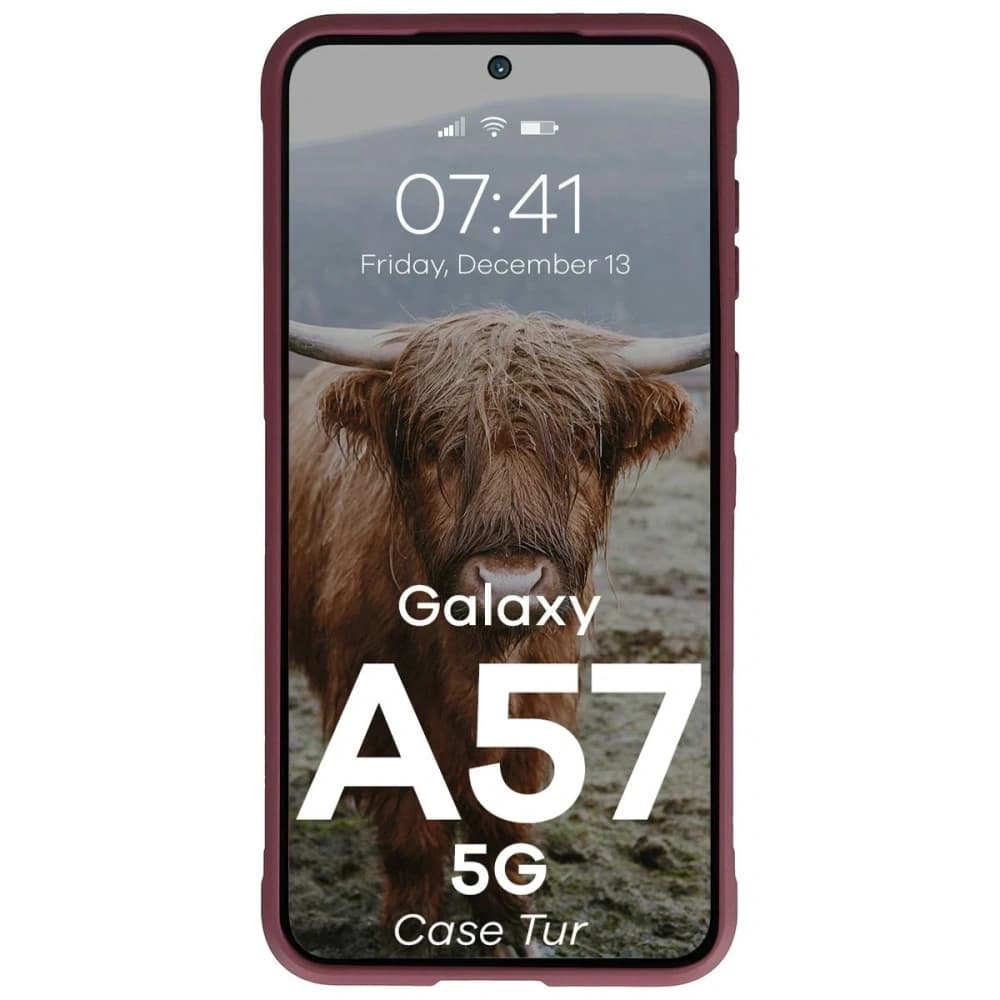 Bizon Case Tur Samsung Galaxy A57 5G burgunder
 - 5