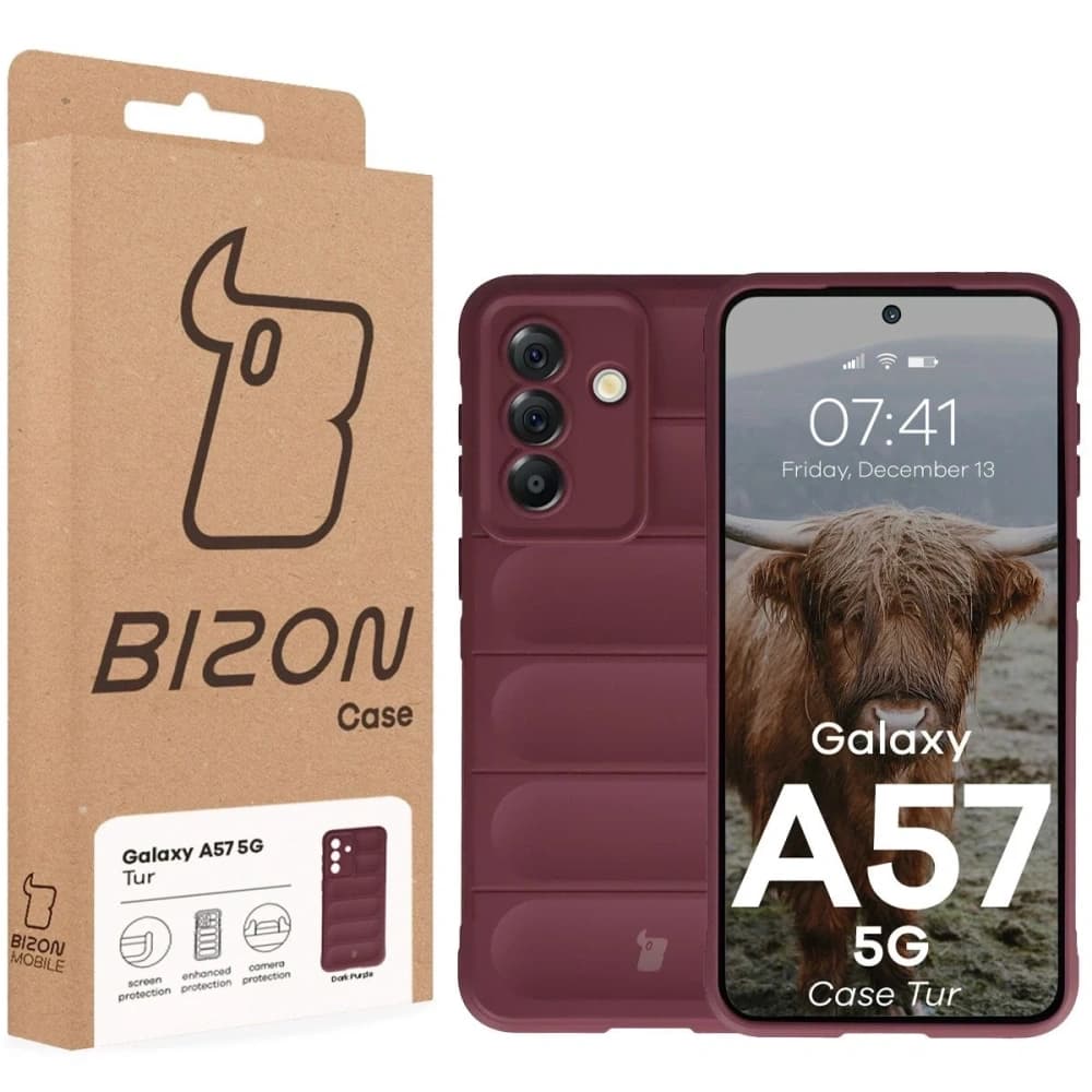 Bizon Case Tur Samsung Galaxy A57 5G burgunder
 - 8