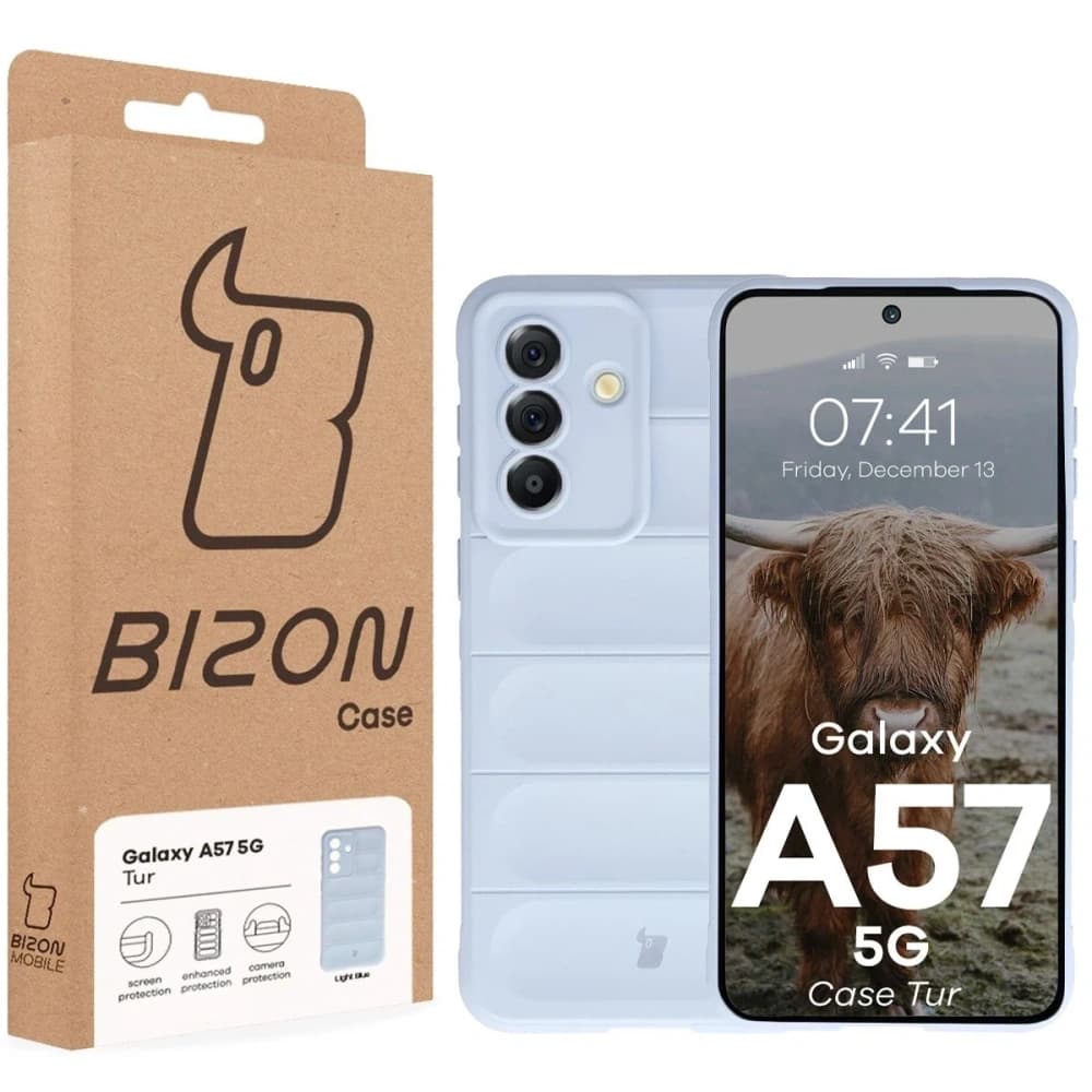 Bizon Case Tur Samsung Galaxy A57 5G hellblau
 - 8