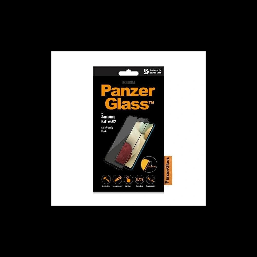 PanzerGlass Pro E2E Regular Samsung Galaxy A12 fekete
 - 4