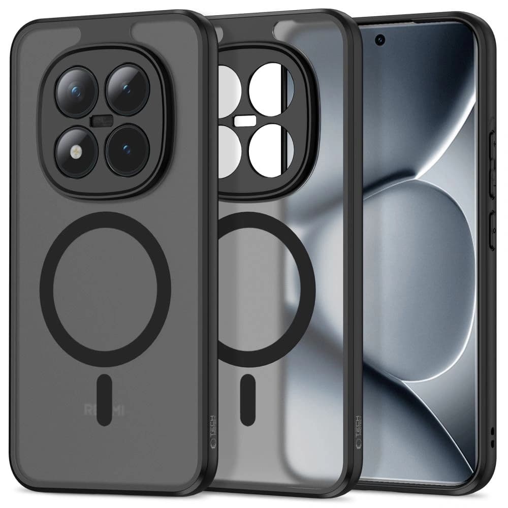 Tech-Protect Magmat MagSafe Xiaomi Poco M8 Pro / Redmi Note 15 Pro+ Plus 5G Matte Black