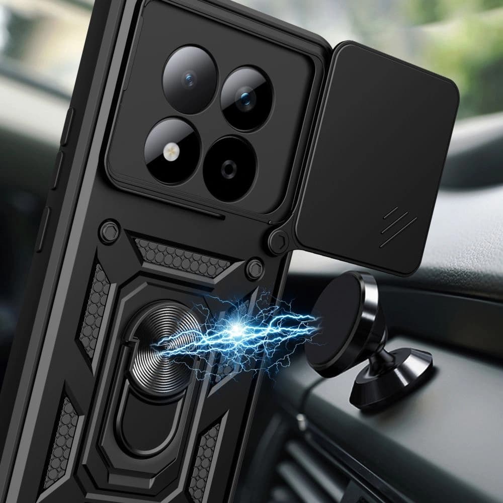 Tech-Protect Camshield Pro Xiaomi Poco M8 Pro / Redmi Note 15 Pro+ Plus 5G Matte Black - 4