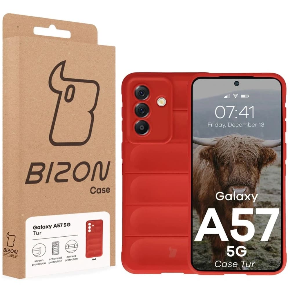 Bizon Case Tur Samsung Galaxy A57 5G roșu
 - 8