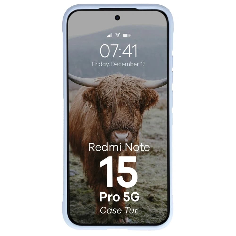 Bizon Case Tur Xiaomi Redmi Note 15 Pro 5G light blue - 5