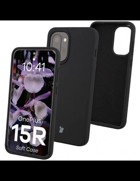 Bizon Soft Case OnePlus 15R schwarz
