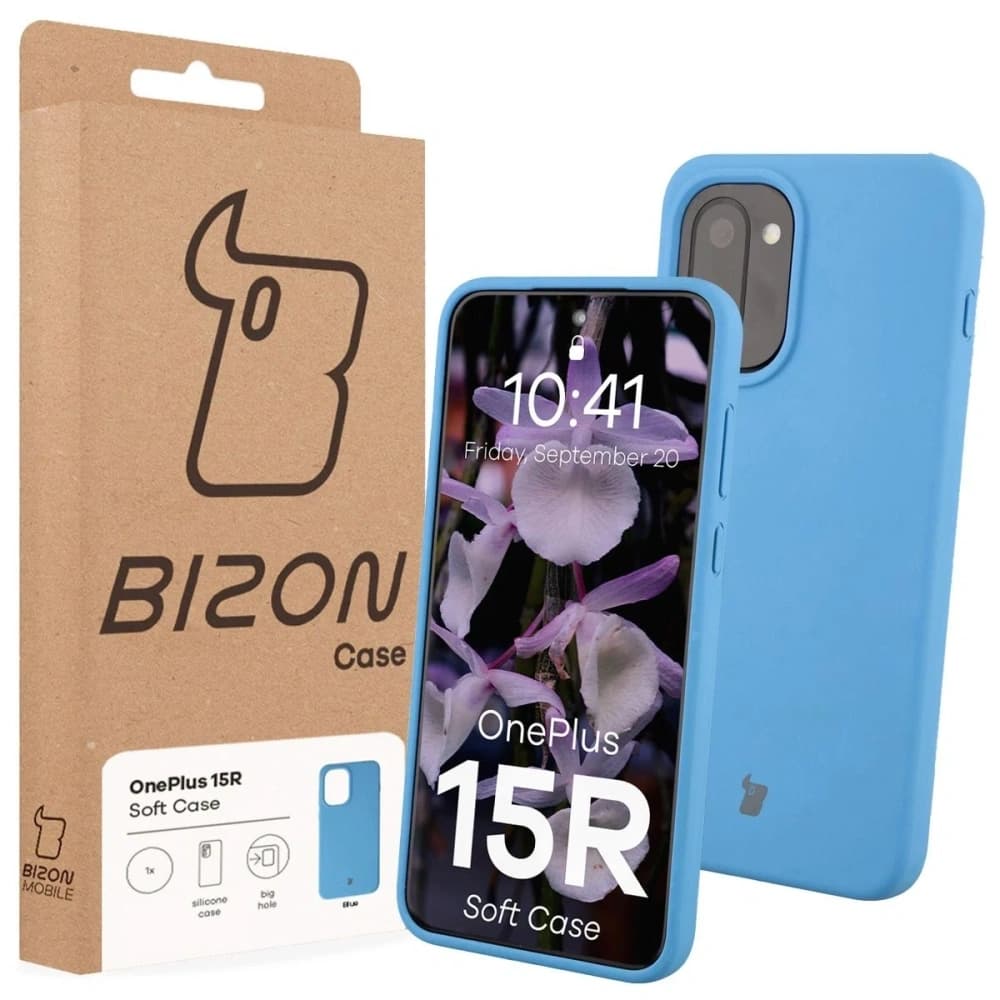 Bizon Soft Case OnePlus 15R blau
 - 7