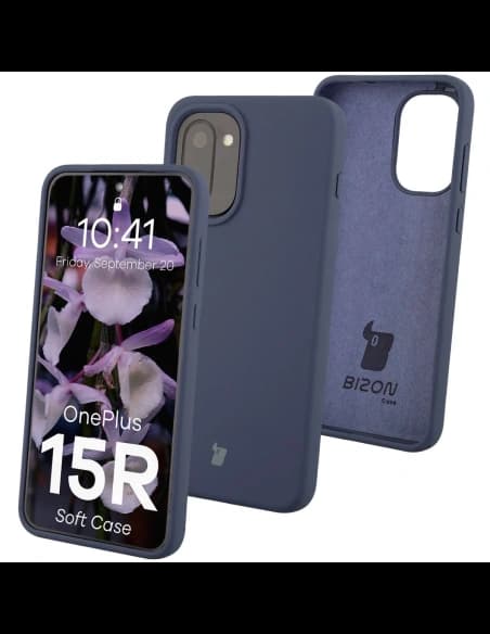 Bizon Soft Case OnePlus 15R dunkelblau
