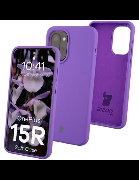 Bizon Soft Case OnePlus 15R lila
