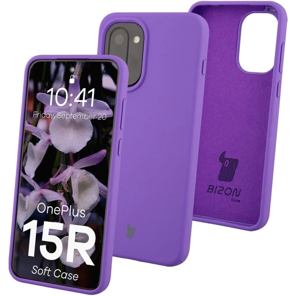 Bizon Soft Case OnePlus 15R lila
 - 1