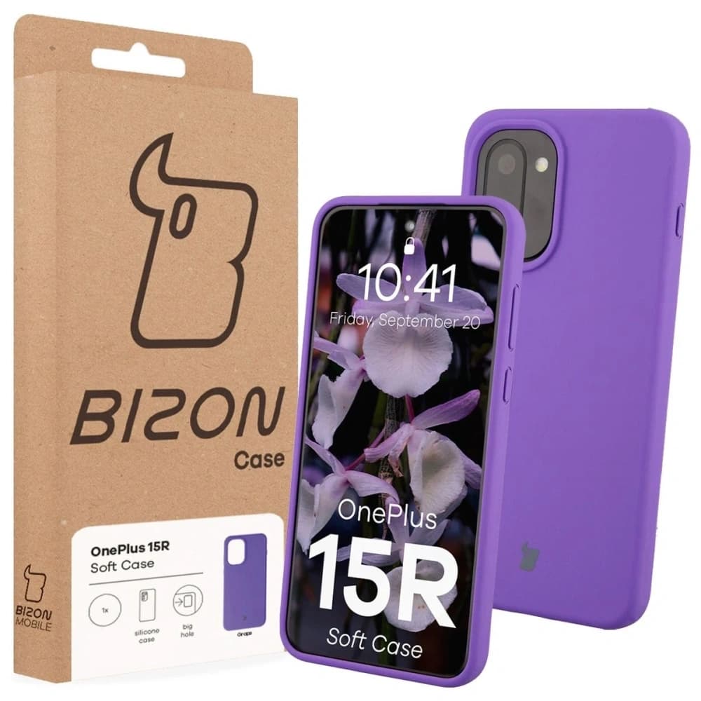 Bizon Soft Case OnePlus 15R lila
 - 7