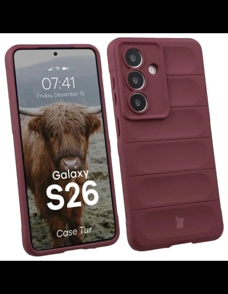 Bizon Case Tur Samsung Galaxy S26 burgunder
