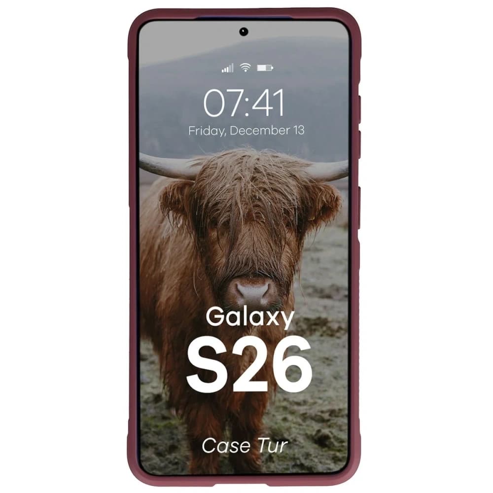 Bizon Case Tur Samsung Galaxy S26 burgunder
 - 5