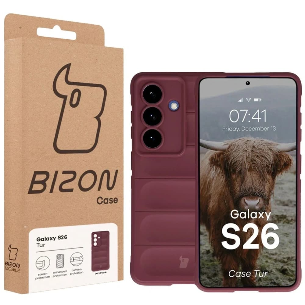 Bizon Case Tur Samsung Galaxy S26 burgunder
 - 8