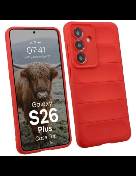 Bizon Case Tur Samsung Galaxy S26 Plus rot
