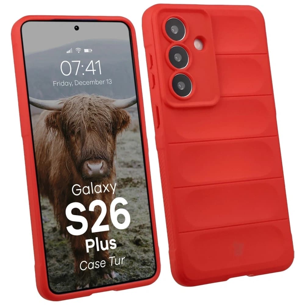 Bizon Case Tur Samsung Galaxy S26 Plus rot
 - 1