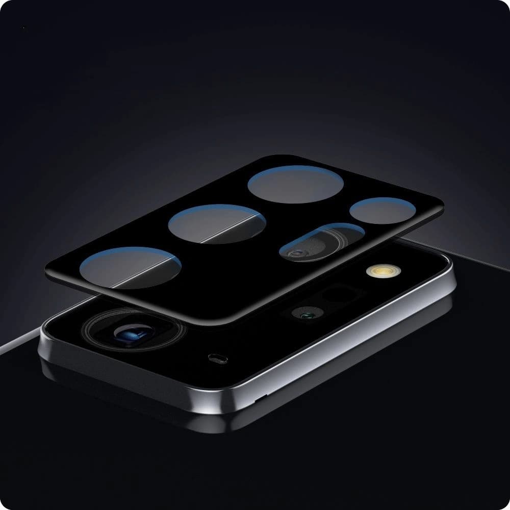 Tvrzené sklo na aparát Spigen Full Cover Camera Lens Samsung Galaxy Note 20 Ultra Černé - 2