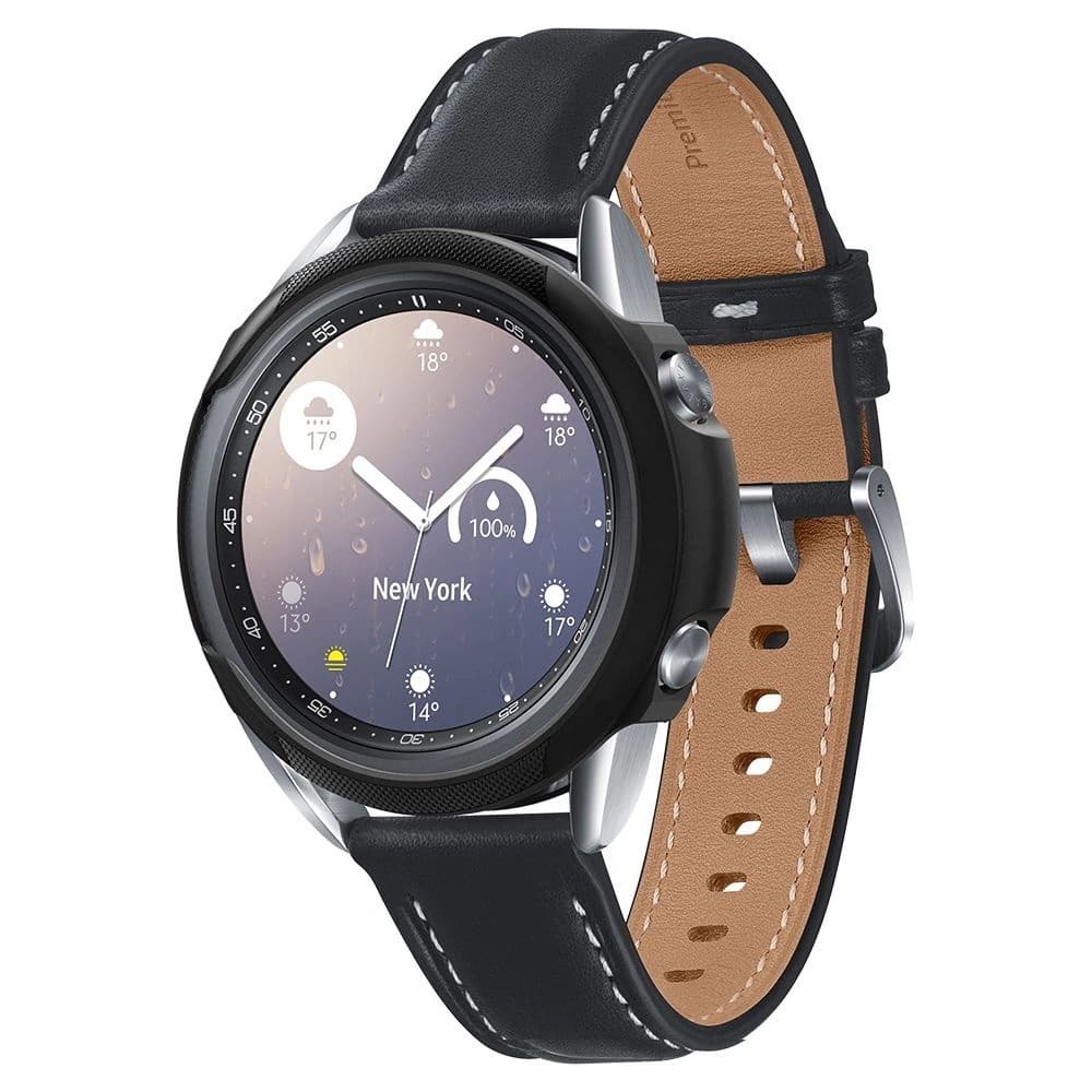 Etui Spigen Liquid Air Samsung Galaxy Watch 3 41mm Matná černá - 1