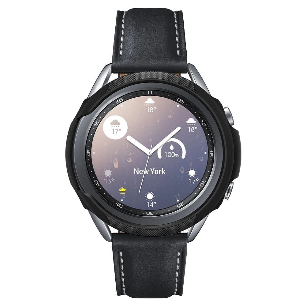 Etui Spigen Liquid Air Samsung Galaxy Watch 3 41mm Matná černá - 2