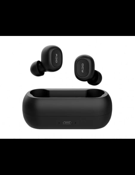 QCY T1C TWS Kabellose Bluetooth 5.0 Kopfhörer (schwarz)