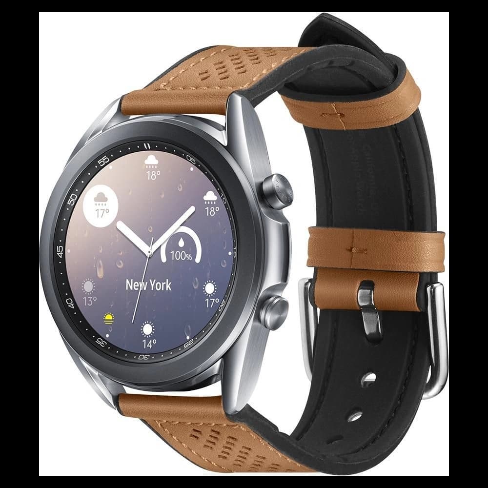 Pásek Spigen Retro Fit Band Samsung Galaxy Watch 3 41mm Hnědý - 2