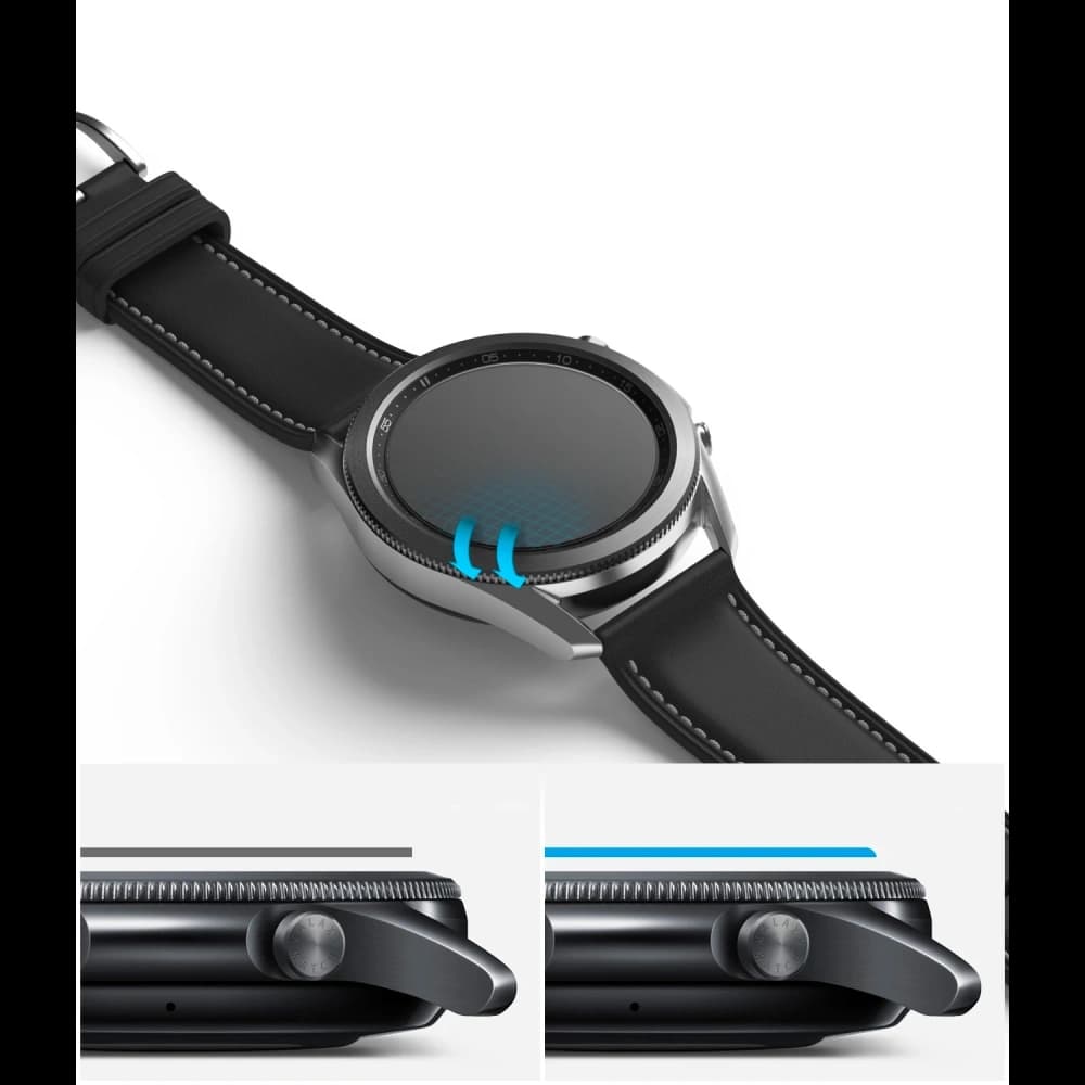 Edzett üveg készlet Ringke ID Glass Samsung Galaxy Watch 3 45mm [4 PACK] - 5