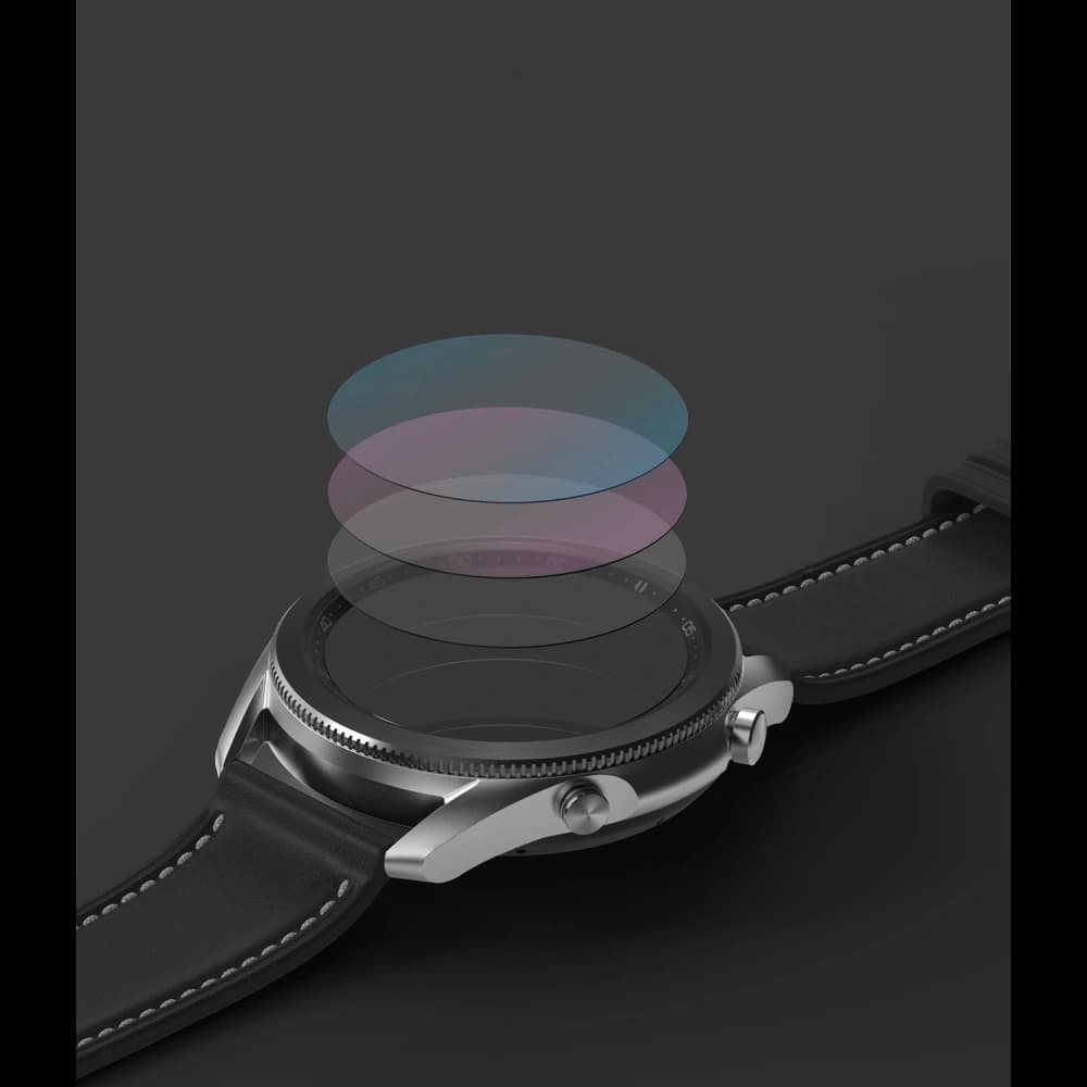Edzett üveg készlet Ringke ID Glass Samsung Galaxy Watch 3 45mm [4 PACK] - 6