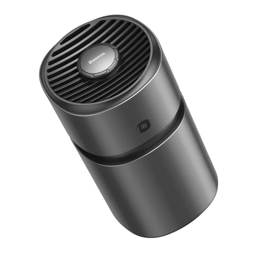 Odorizant de aer pentru mașină Baseus Breeze Fan Air cu funcție de purificare a formaldehidei, cu acumulator (negru) - 4