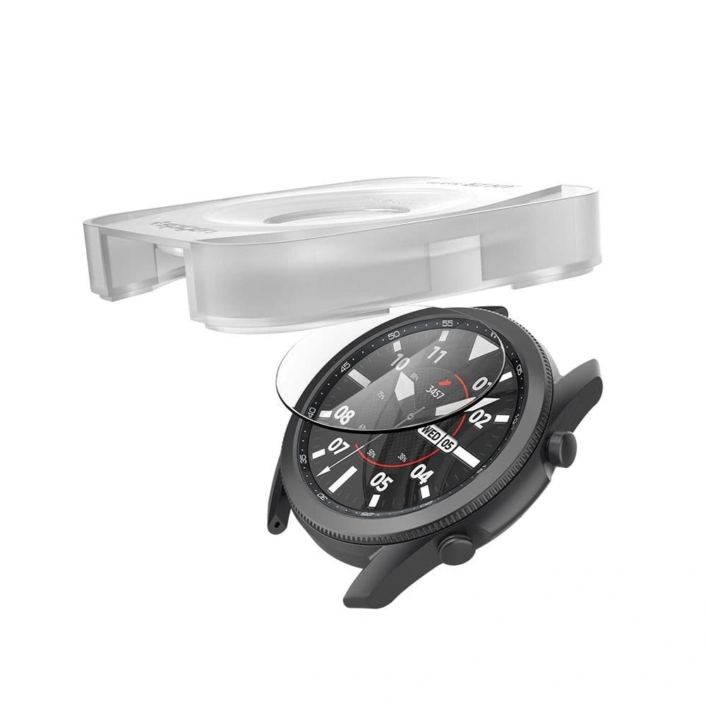 Tvrdé sklo Spigen GLAS.tR ez Fit Samsung Galaxy Watch 3 41mm - 7
