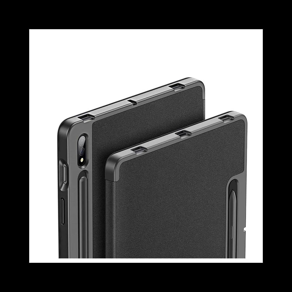 DuxDucis Samsung Tasche Domo Galaxy Tab S7+ Plus/S8 + Plus 12.4 Schwarz - 6