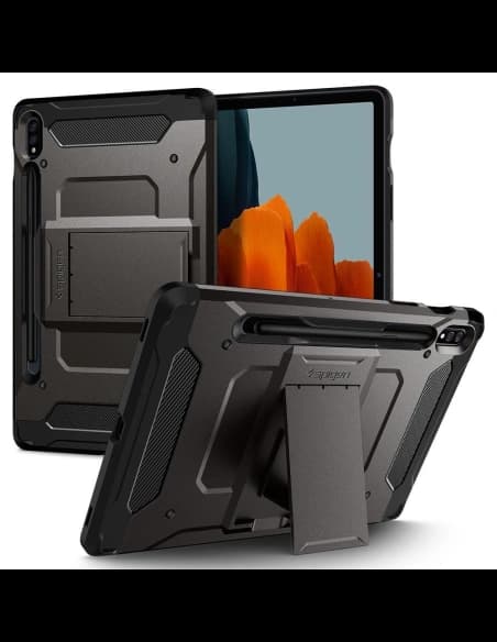 Etui Spigen Tough Armor Pro Samsung Galaxy Tab S7/S8 Gunmetal