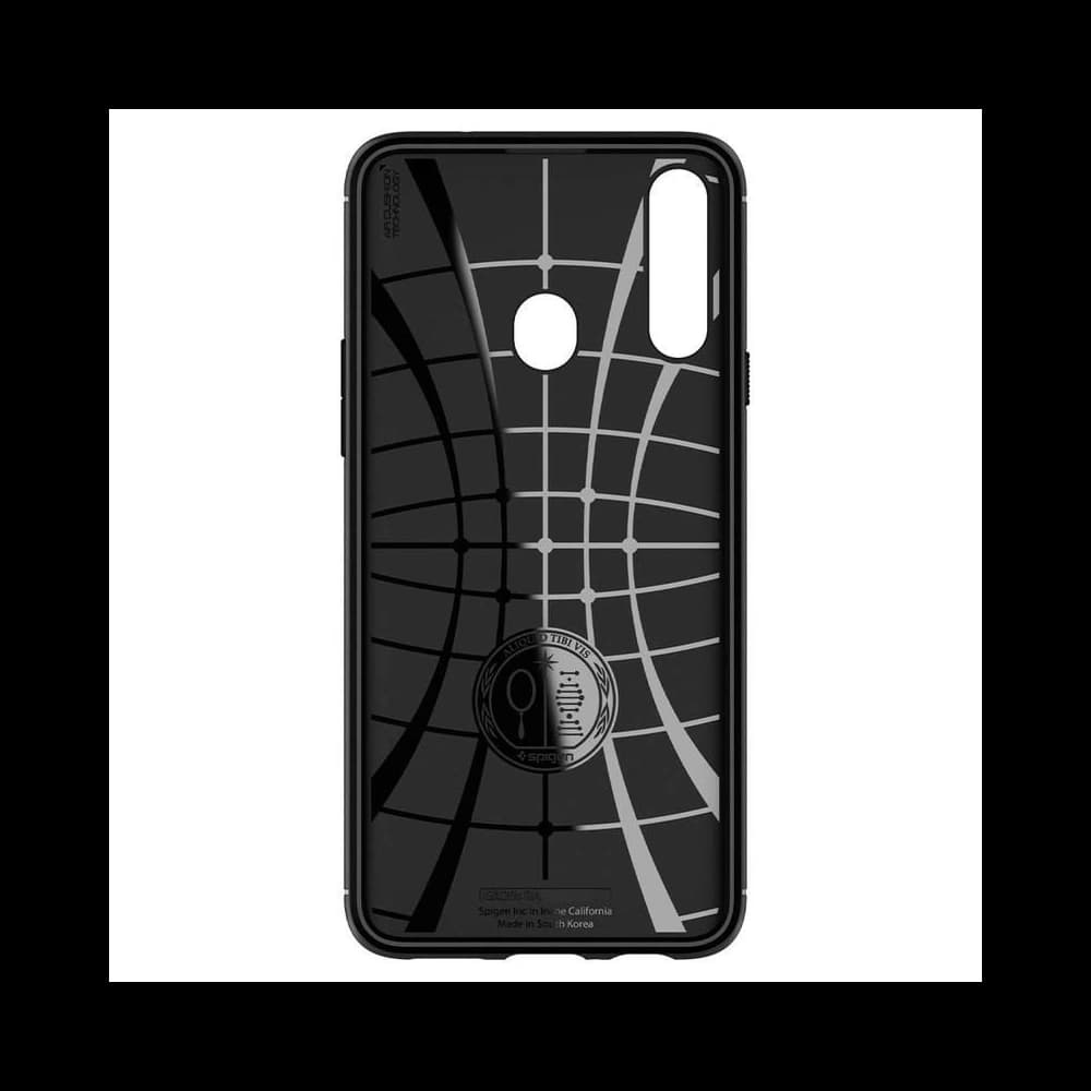 Spigen Rugged Armor Galaxy A20s Mattschwarz - 7