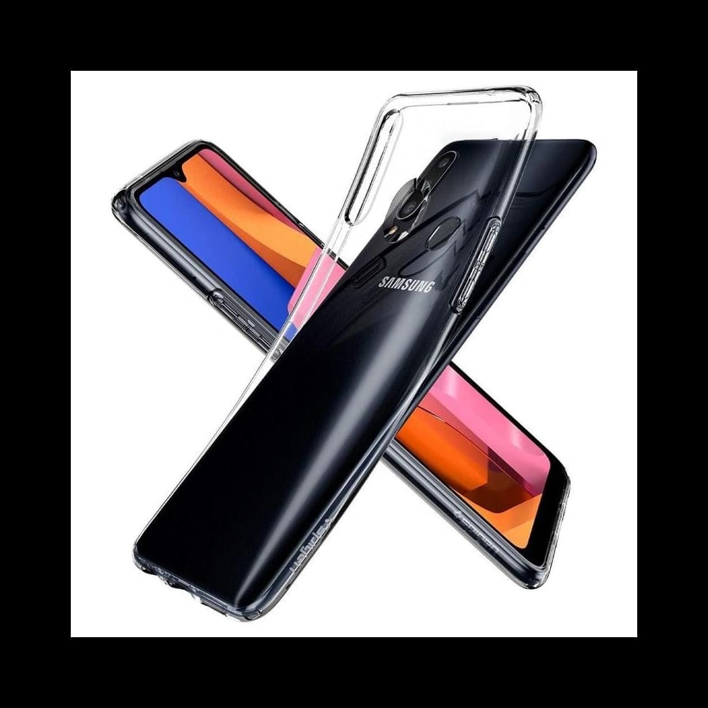 Spigen Flüssigkristall Galaxy A20s Kristallklar - 5