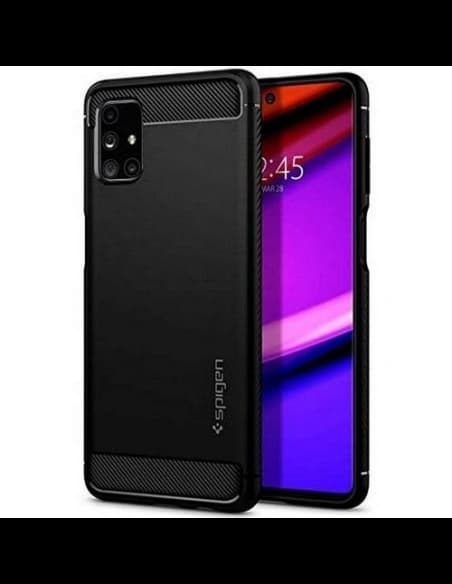 Spigen Rugged Armor Galaxy M51 Negru Mat